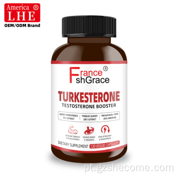 Shecome Men Booster Cápsulas Tongkat Ali Crescimento Muscular